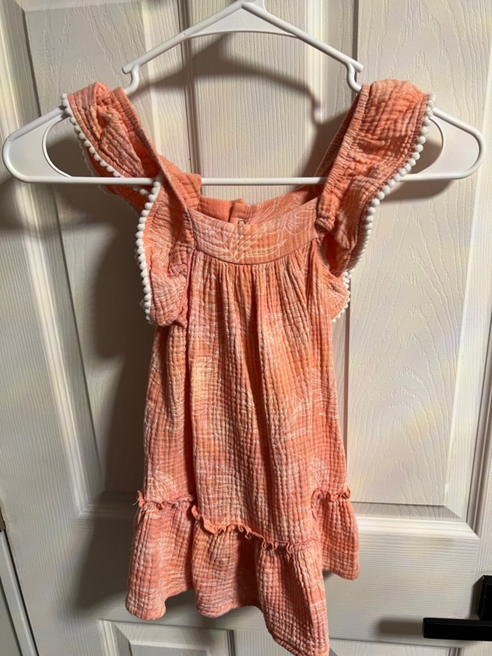Rachel Zoe Kids Peach Ruffled Sundress Size 2T